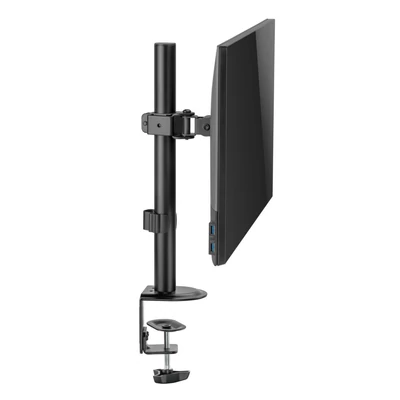 Kép 6/11 - Gembird MA-D1-02 Desk mounted single monitor arm 17”-32” Black