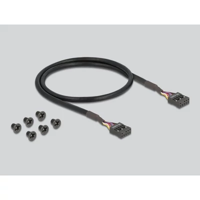 Kép 4/5 - Delock 3.5" USB 3.2 Gen1 front panel 2xUSB-A + HD-Audio (64150)