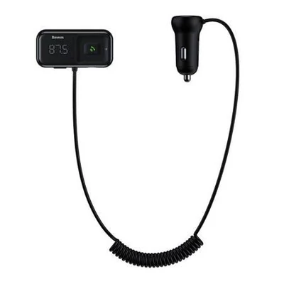 Kép 2/5 - Baseus S-16 Bluetooth FM Transzmitter és USB autós töltő (CCMT000201)