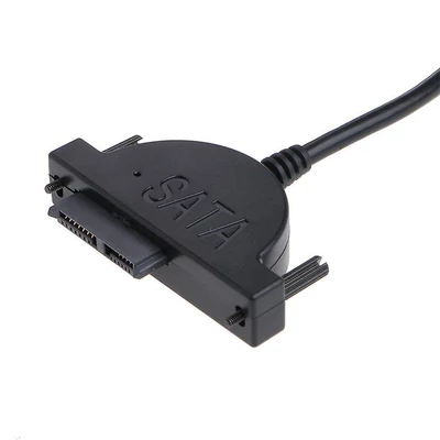 Kép 3/3 - BlackBird Adapter kábel USB 3.0 to SATA 13pin (7+6) Black