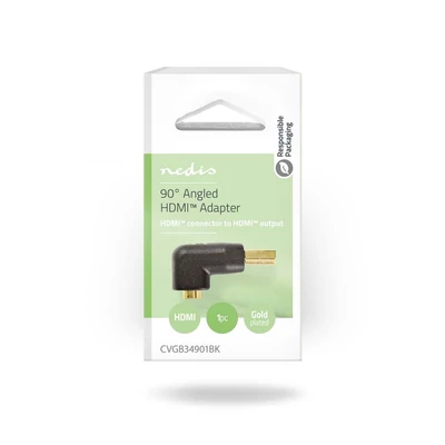 Kép 3/3 - Nedis HDMI M/F adapter (CVGB34901BK)
