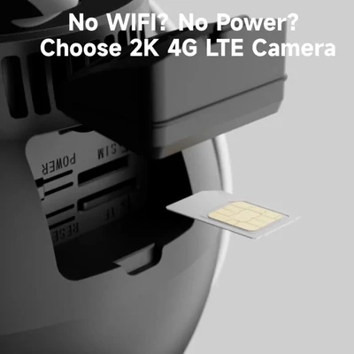 Kép 2/6 - Laxihub Arenti GO3G + SP2 2K 3MP 4G Kültéri PIT akkumulátoros biztonsági kamera