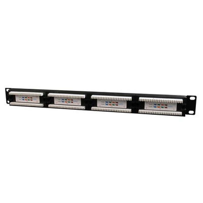 Kép 2/2 - Gembird NPP-C524CM-001 patch panel 24 port 1U 19" CAT 5e