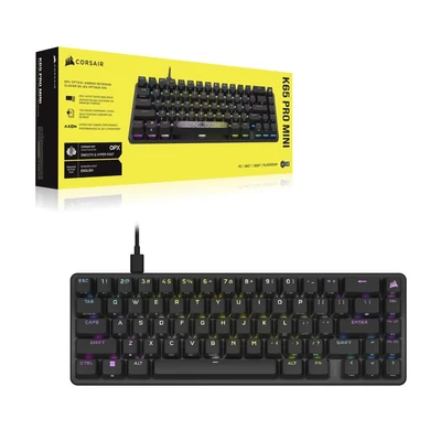 Kép 2/2 - Corsair K65 Pro Mini Mechanical Gaming Grey US Billentyűzet