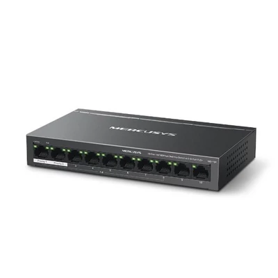 Kép 2/3 - MERCUSYS 10 portos POE+ switch (MS110P)