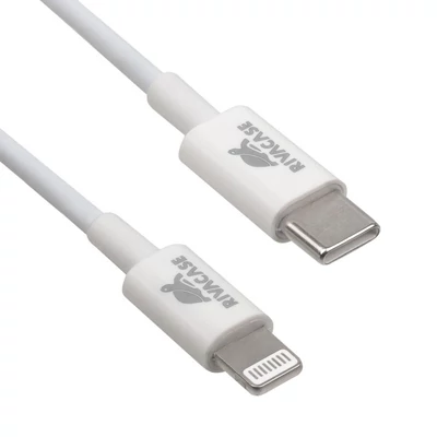 Kép 3/3 - RivaCase PS6017 WT10 1m USB-C to Lightning kábel fehér