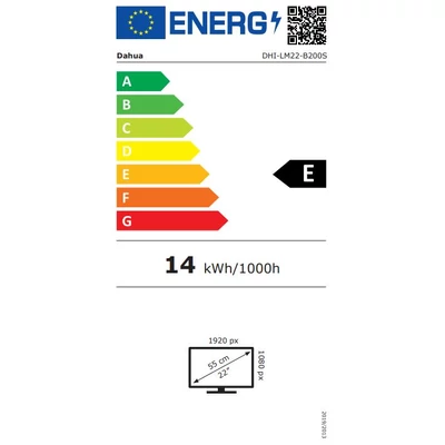 Kép 2/4 - Dahua 21,45" LM22-B200S LED
