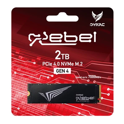 Kép 2/2 - Dynac 2TB M.2 2280 NVMe Rebel