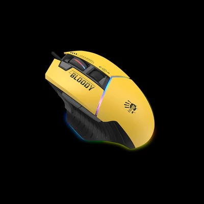 Kép 2/4 - A4-Tech Bloody W95 Max Sports RGB Gaming egér Lime