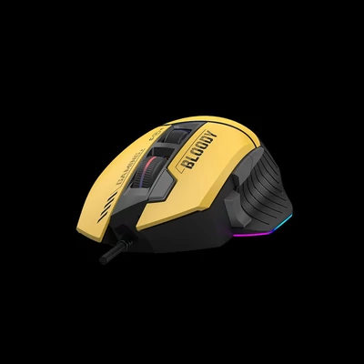 Kép 4/4 - A4-Tech Bloody W95 Max Sports RGB Gaming egér Lime