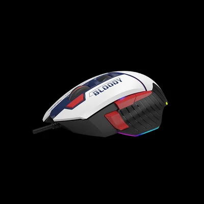 Kép 2/4 - A4-Tech Bloody W95 Max USB Sports RGB Gaming egér Navy