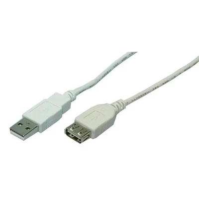 Logilink CU0010 USB 2.0 Extender Cable 2m Grey
