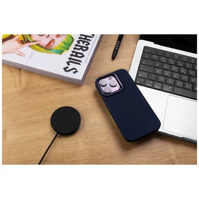 Kép 6/8 - FIXED MagFlow tok Apple iPhone 16 telefonhoz, kék