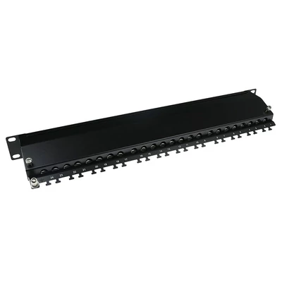 Kép 2/5 - ACT 24-port Patchpanel 1U Black