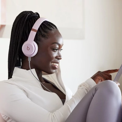 Kép 7/7 - Apple Beats Solo4 Bluetooth Headset Could Pink