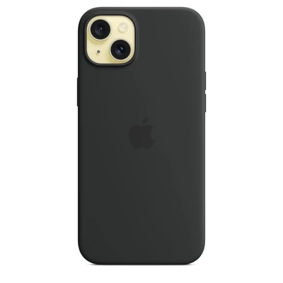 Kép 3/5 - Apple iPhone 15 Plus Silicone Case with MagSafe Black