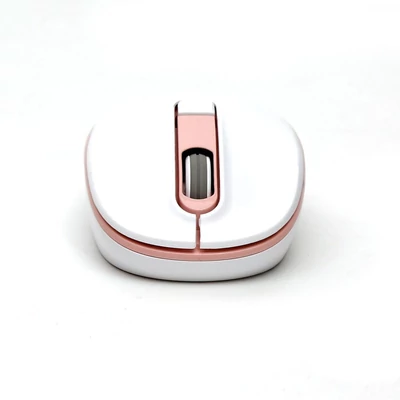 Kép 5/7 - Platinet Omega OM220 Wireless mouse White/Pink