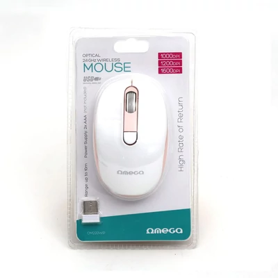 Kép 7/7 - Platinet Omega OM220 Wireless mouse White/Pink