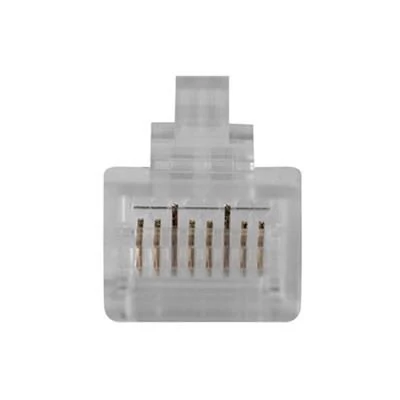 Kép 2/7 - ACT RJ45 (8P/8C) CAT6 modulaire connector for round cable with solid or stranded conductors