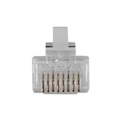 Kép 4/7 - ACT RJ45 (8P/8C) CAT6 modulaire connector for round cable with solid or stranded conductors