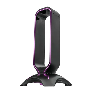 Kép 2/9 - Trust GXT 265 Cintar RGB Headset Stand Black