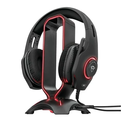 Kép 7/9 - Trust GXT 265 Cintar RGB Headset Stand Black