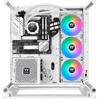 Kép 12/12 - Thermaltake TH420 V2 Ultra ARGB Sync All In One Liquid Cooler Snow Edition