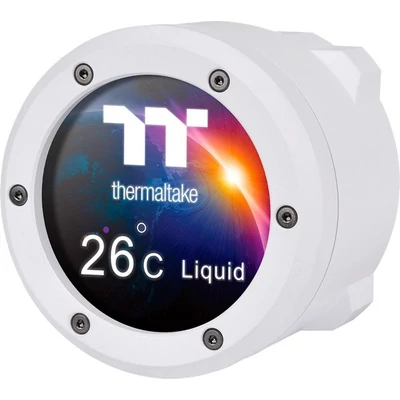 Kép 9/12 - Thermaltake TH420 V2 Ultra ARGB Sync All In One Liquid Cooler Snow Edition