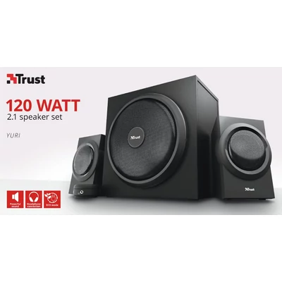 Kép 10/10 - Trust Yuri 2.1 Speaker Set Black