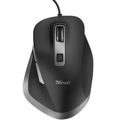 Kép 3/4 - Trust Fyda Wired mouse Black
