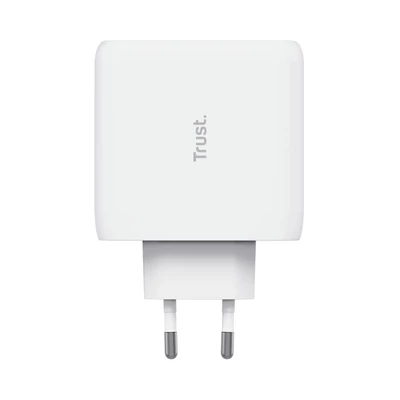 Kép 3/5 - Trust Maxo Dual 65W USB-C Charger White