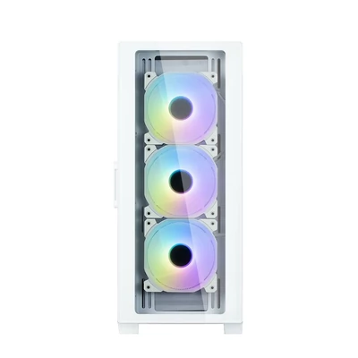 Kép 3/6 - Zalman I3 Neo TG Tempered Glass White