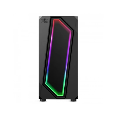 Kép 2/8 - Spirit Of Gamer Intinity Dark Tempered Glass Black