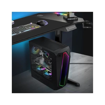 Kép 6/8 - Spirit Of Gamer Intinity Dark Tempered Glass Black