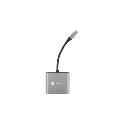 Kép 2/3 - natec Fowler Mini Docking Station Grey