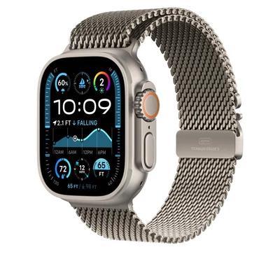 Kép 2/3 - Apple Apple Watch 49mm Milanese Loop Natural Large