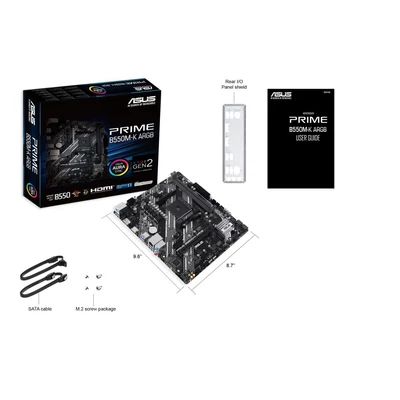 Kép 7/7 - Asus PRIME B550M-K ARGB