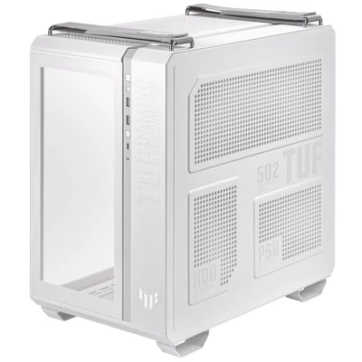 Kép 11/15 - Asus TUF Gaming GT502 Plus ARGB Tempered Glass White