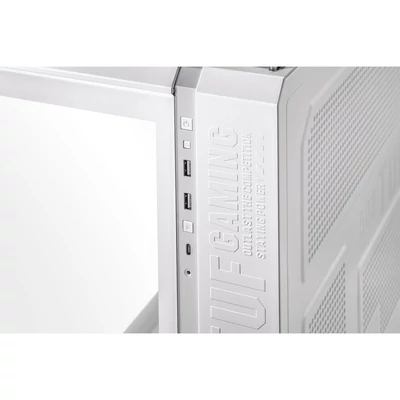 Kép 12/15 - Asus TUF Gaming GT502 Plus ARGB Tempered Glass White