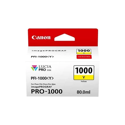 Canon PFI-1000 sárga eredeti tintapatron