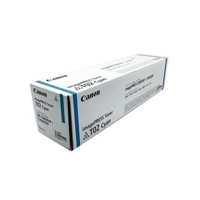 Canon T02 kék eredeti toner
