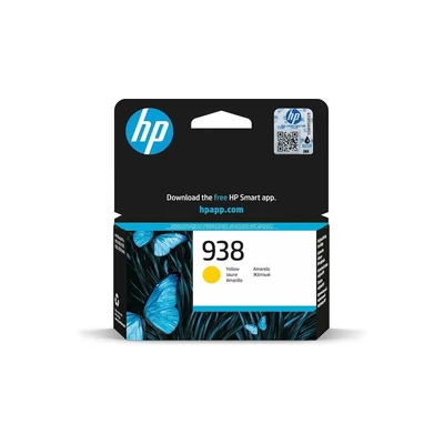 HP 4S6X7PE No.938 sárga eredeti tintapatron