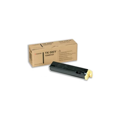 Kyocera TK-500Y sárga eredeti toner 370PD3KW
