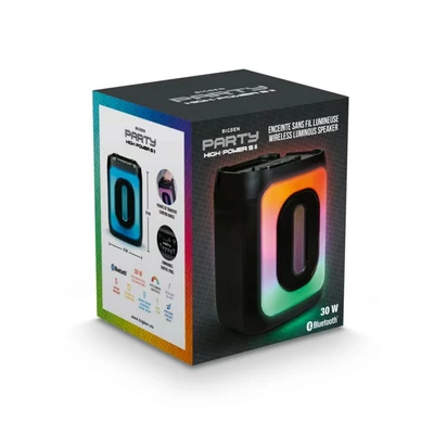 Kép 5/5 - Bigben Interactive Party High Power S II Bluetooth Speaker Black