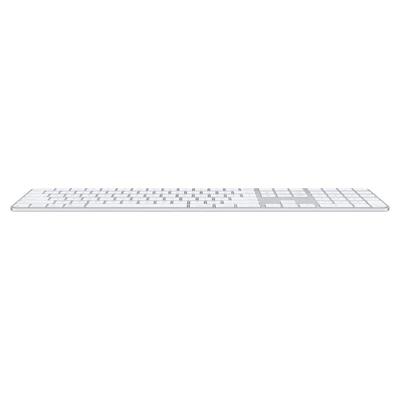 Kép 2/5 - Apple Magic Keyboard (2024) Touch ID and Numeric Keypad Bluetooth Keyboard White HU