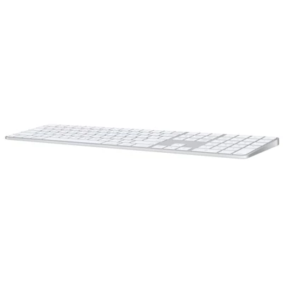 Kép 4/5 - Apple Magic Keyboard (2024) Touch ID and Numeric Keypad Bluetooth Keyboard White HU