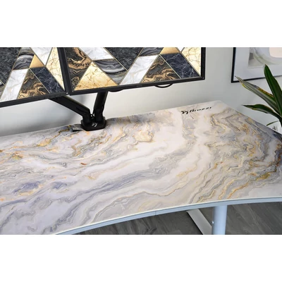 Kép 3/3 - Arozzi D032 Arena Desk Pad Egérpad Granit White