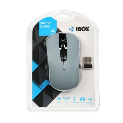 Kép 5/5 - iBox LORIINI Wireless Mouse Black