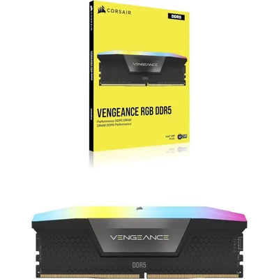 Kép 2/2 - Corsair 16GB DDR5 5600MHz Vengeance RGB Black