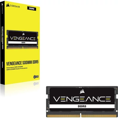 Kép 5/5 - Corsair 64GB DDR5 5200MHz Kit(2x32GB) SODIMM Vengeance